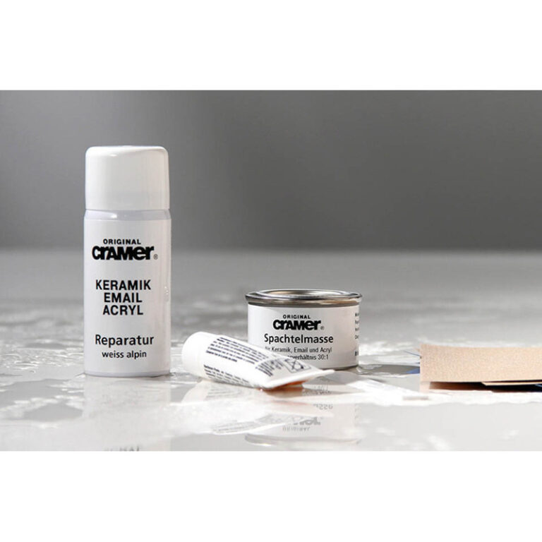 ReparaturSet “Weiss Alpin”, Für Keramik, Email Und Acryl, Cramer Diamantix